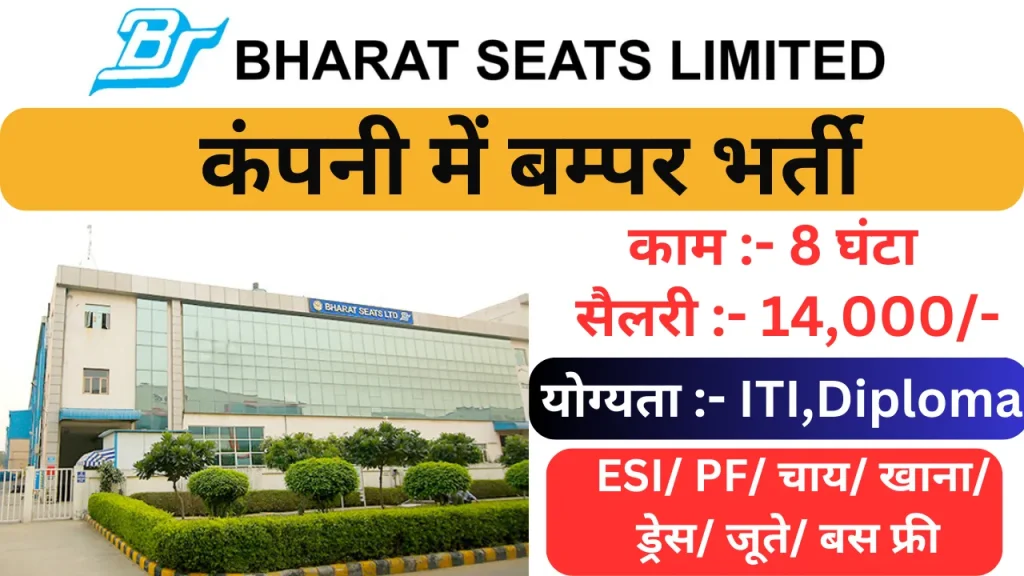 Bharat Seats Job Vacancy 2023