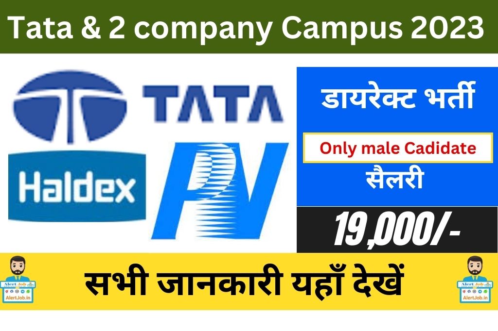 Tata Motors & 2 Company Campus Placement 2023
