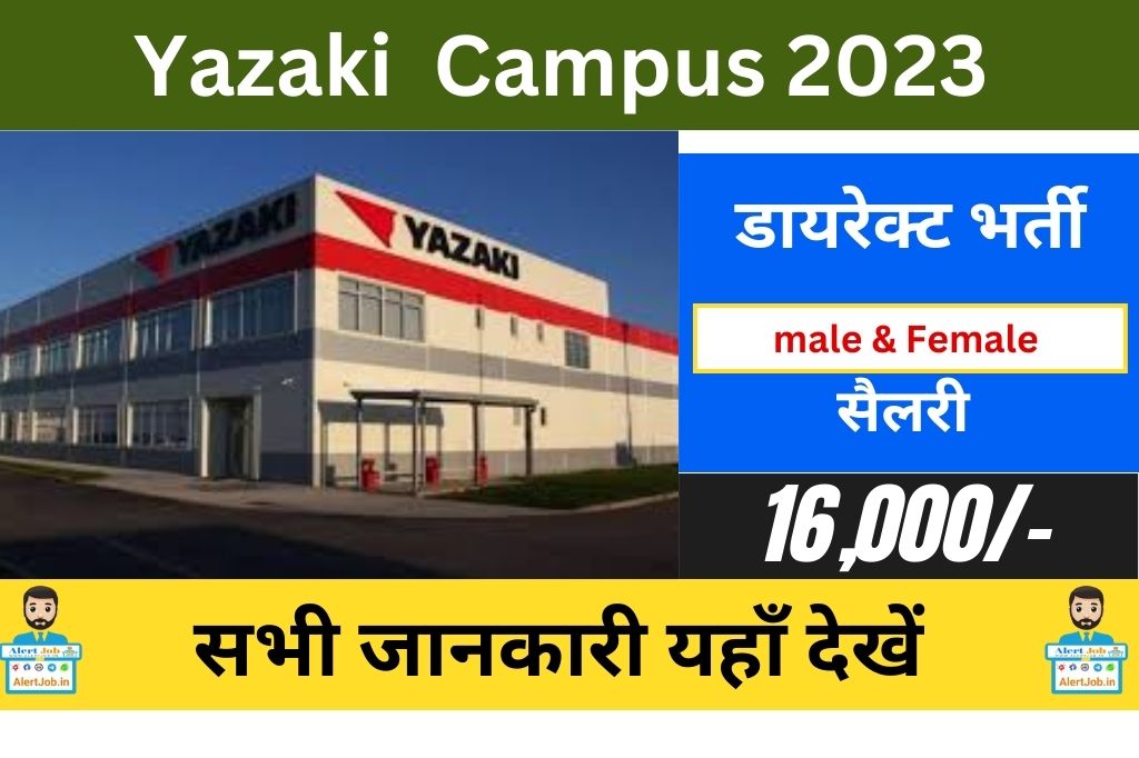 Yazaki Company Mega Job Placement 2023