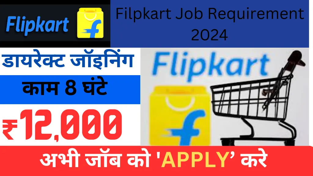 Flipkart Job Requirement 2024