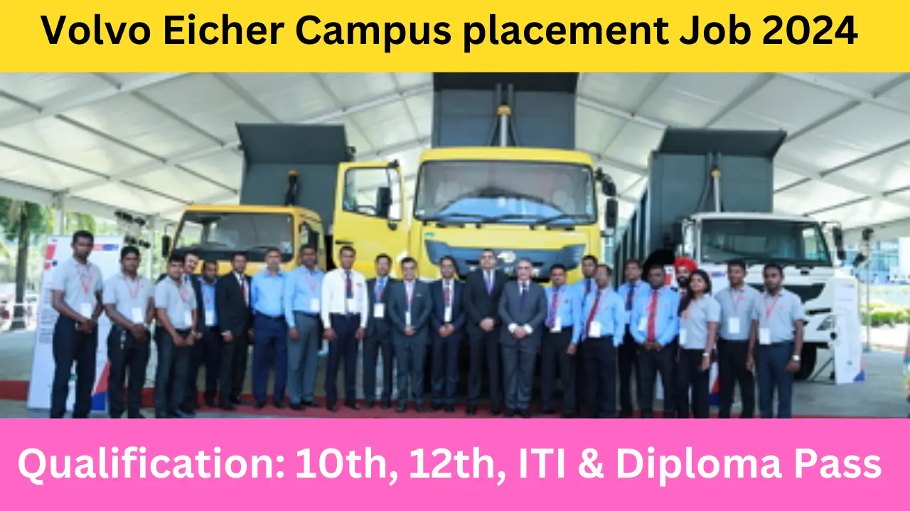 Volvo Eicher Commercial Vehicles (VECV) Campus Placement 2024