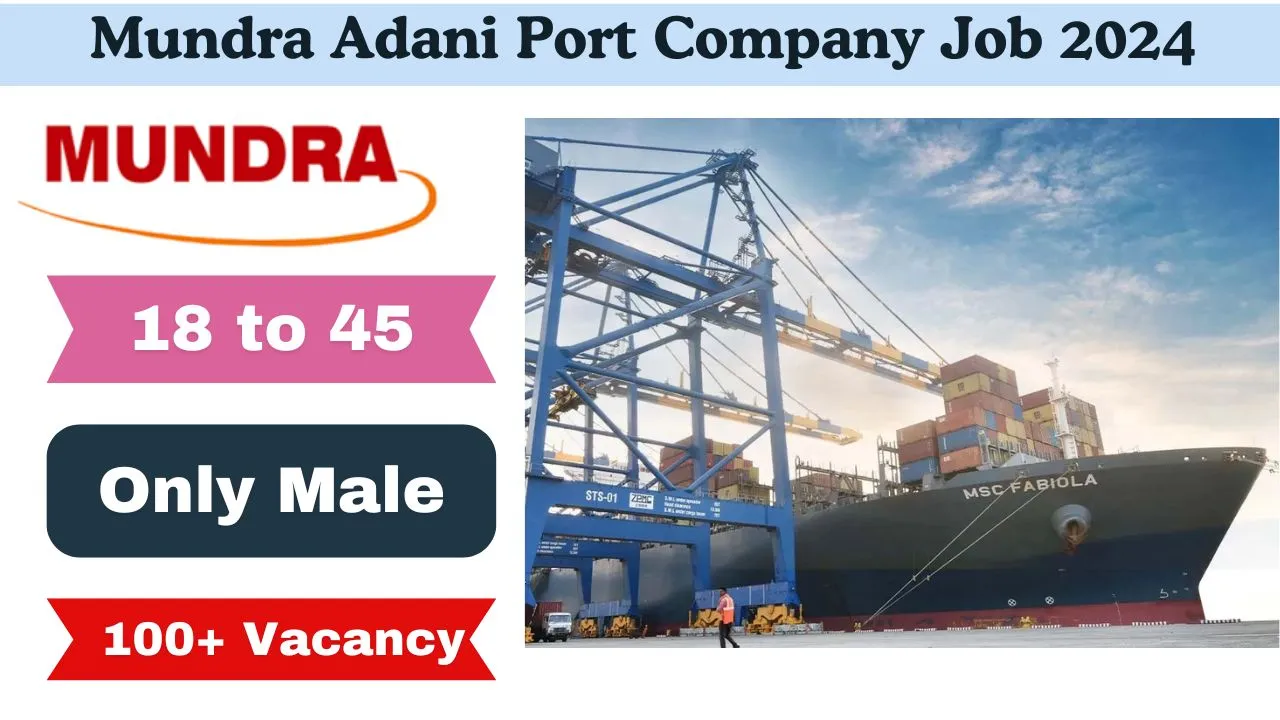 Mundra Adani Port Company Job 2024
