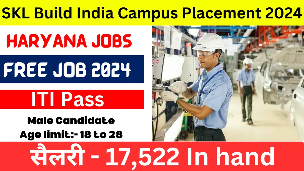 SKL Build India Campus Placement 2024