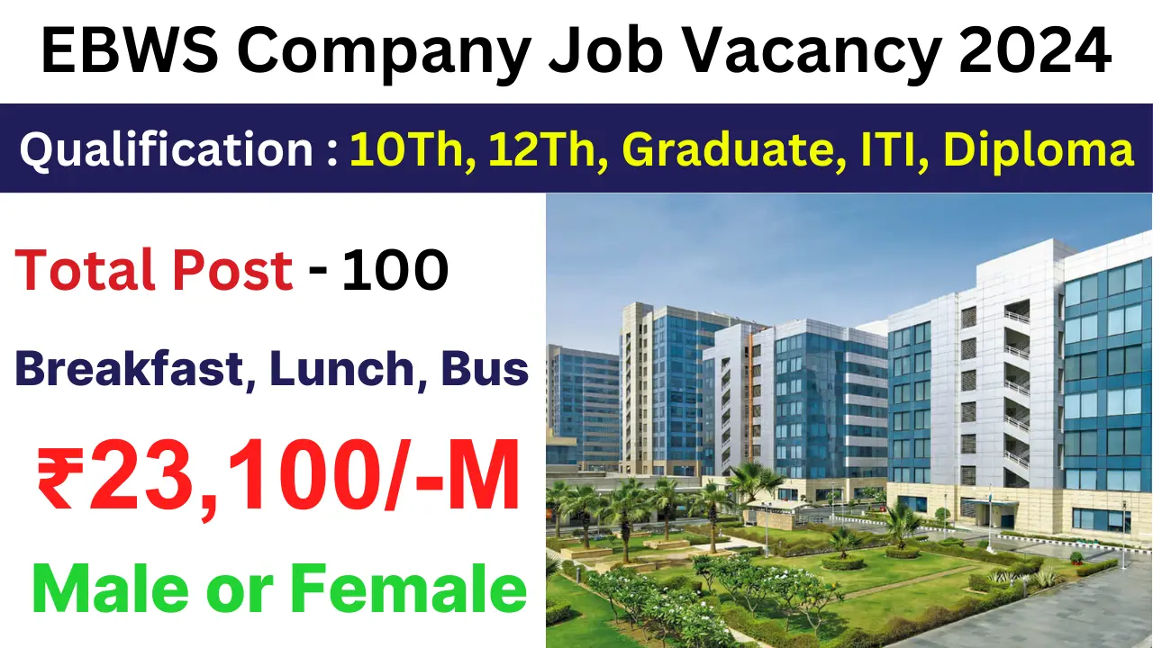 EBWS Company Job Vacancy 2024