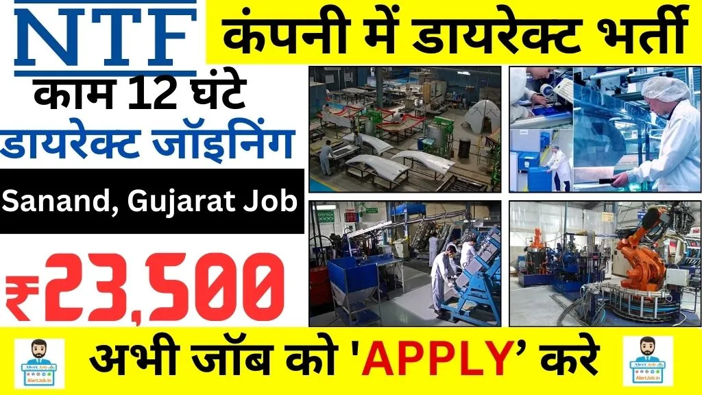 NTF India Pvt Ltd Job Vacancy 2025