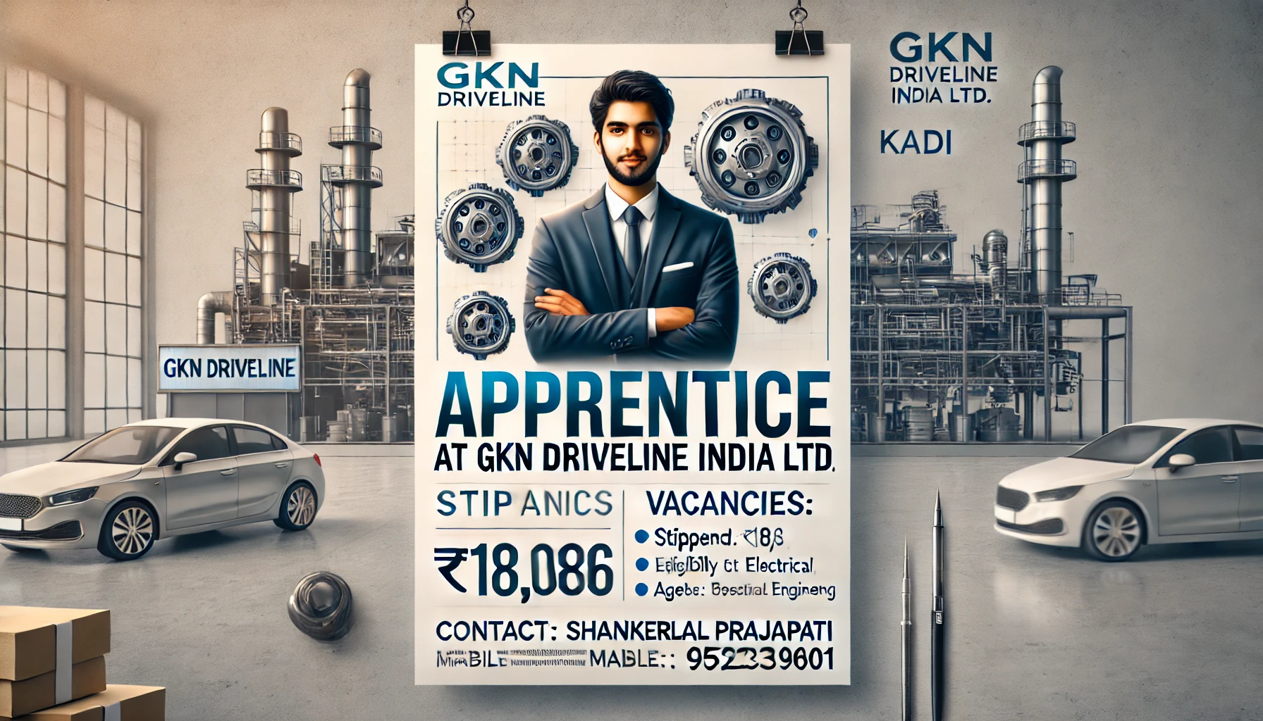 Apprentice Jobs at GKN Driveline India Ltd - 20 Vacancies Available