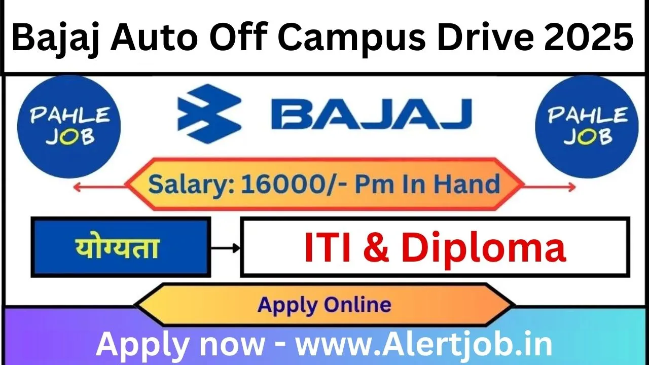 Bajaj Auto Off Campus Drive 2025