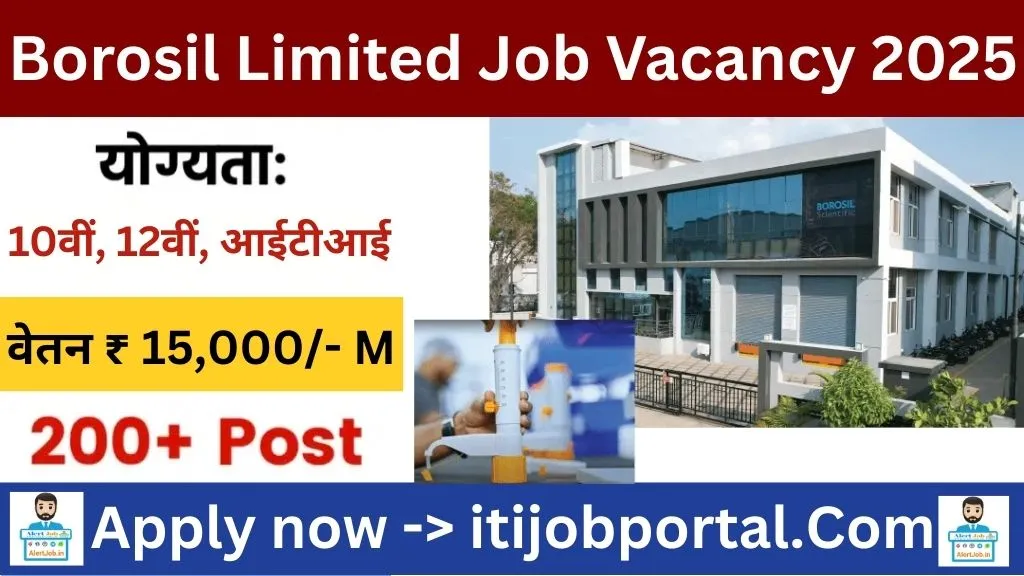 Borosil Limited Job Vacancy 2025
