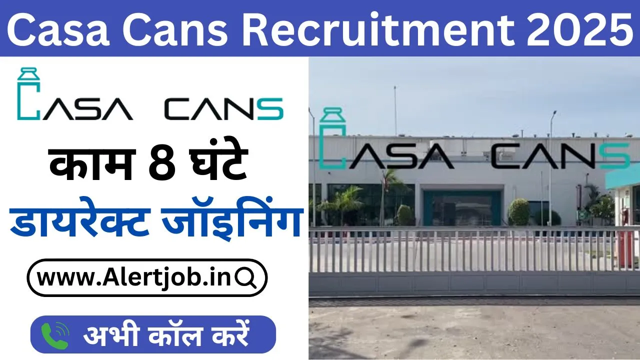 Casa Cans Job Vacancy 2025