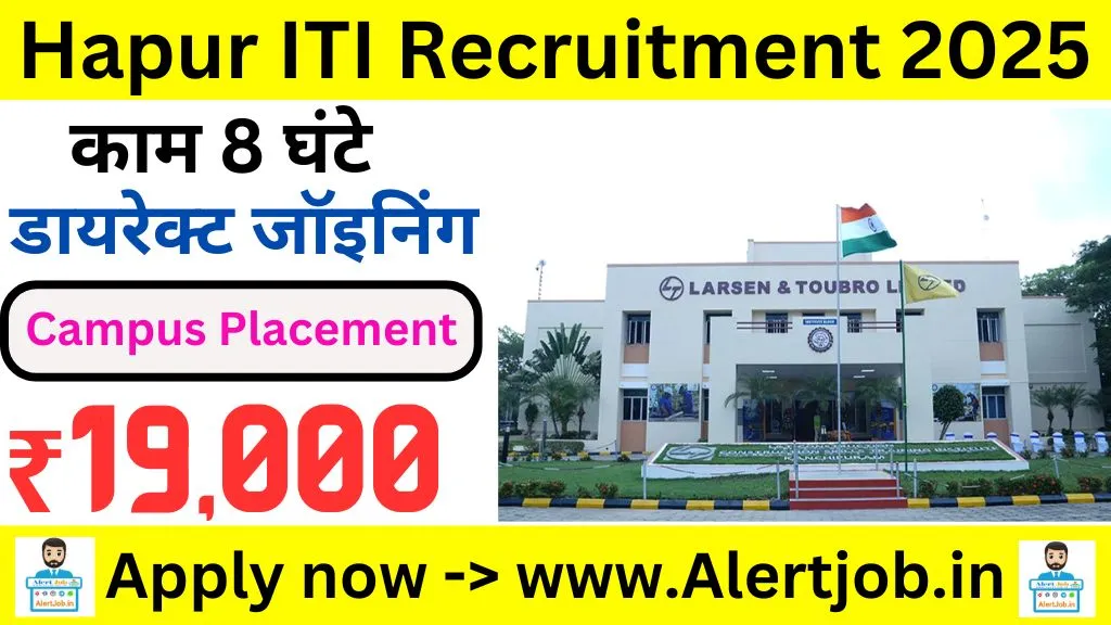 Hapur ITI Recruitment 2025