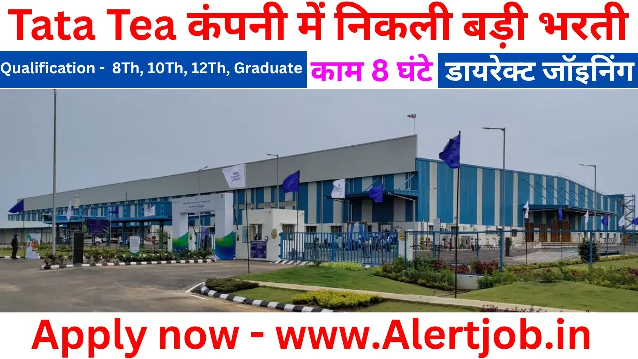 Tata Tea Company Job Vacancy 2025