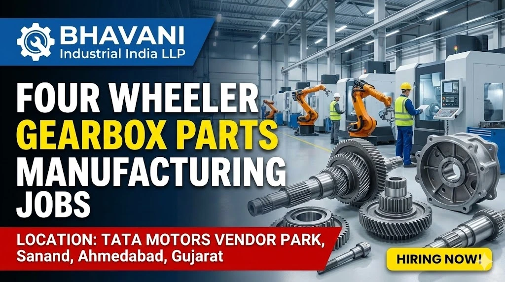 BHAVANI Industrial India LLP Sanand Job 2025 | ₹18,000–₹19,500 Salary