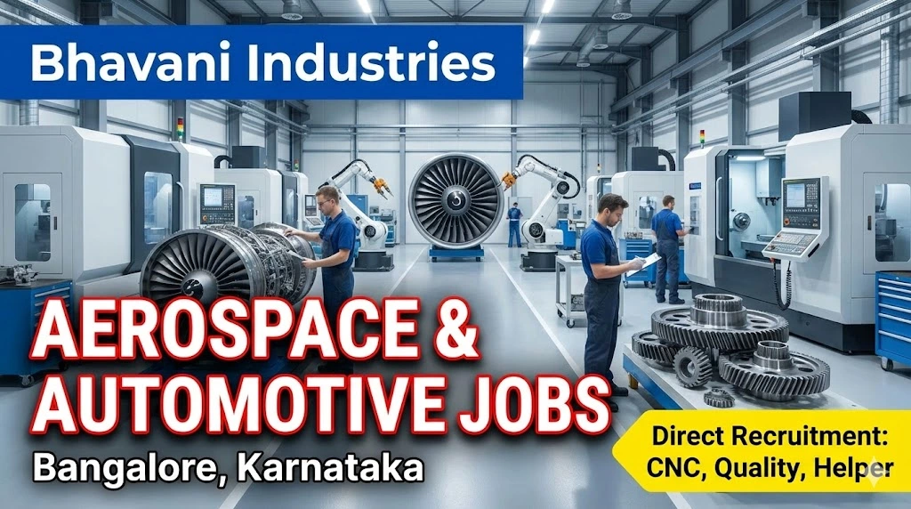 Bhavani Industries Bangalore Job