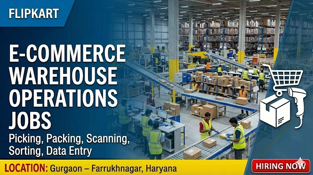 Flipkart Warehouse Job 2025