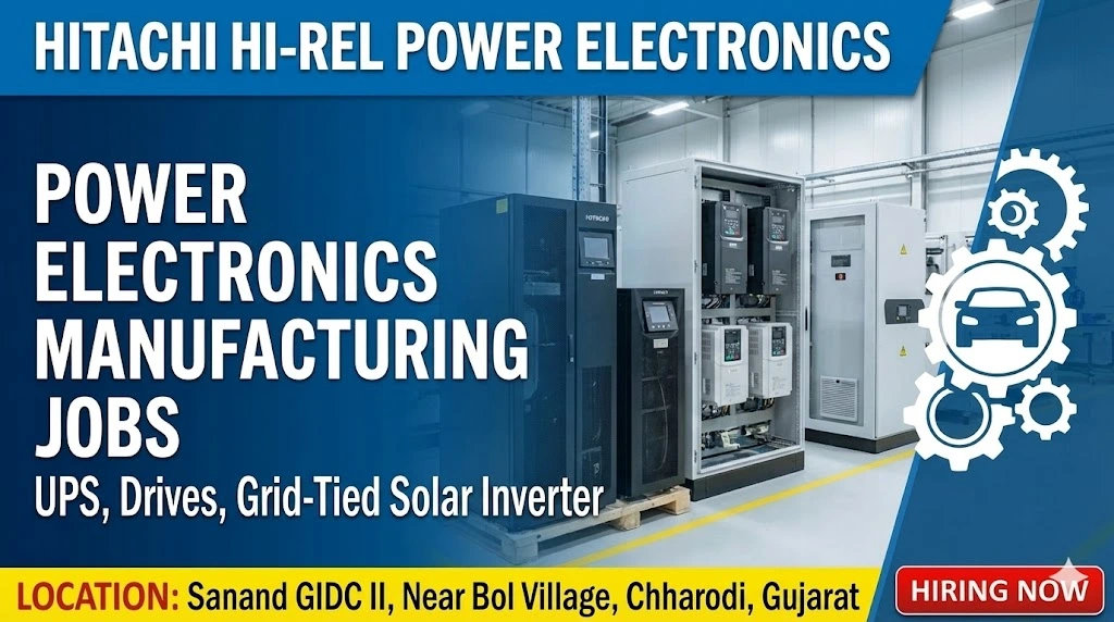 Hitachi Hi Rel Power Electronics Job Sanand Vacancy 2025