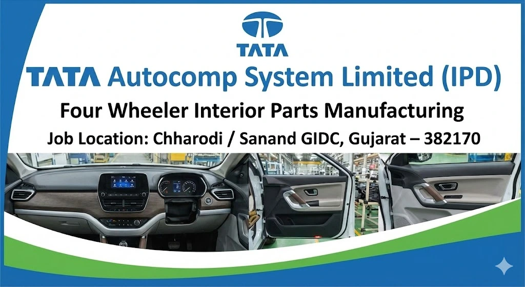 TATA Autocomp IPD Sanand Job