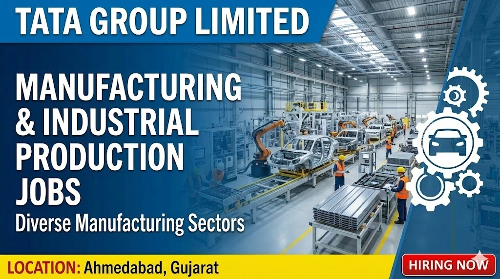 Tata Group Engineer Job Vacancy Ahmedabad | Female Candidates