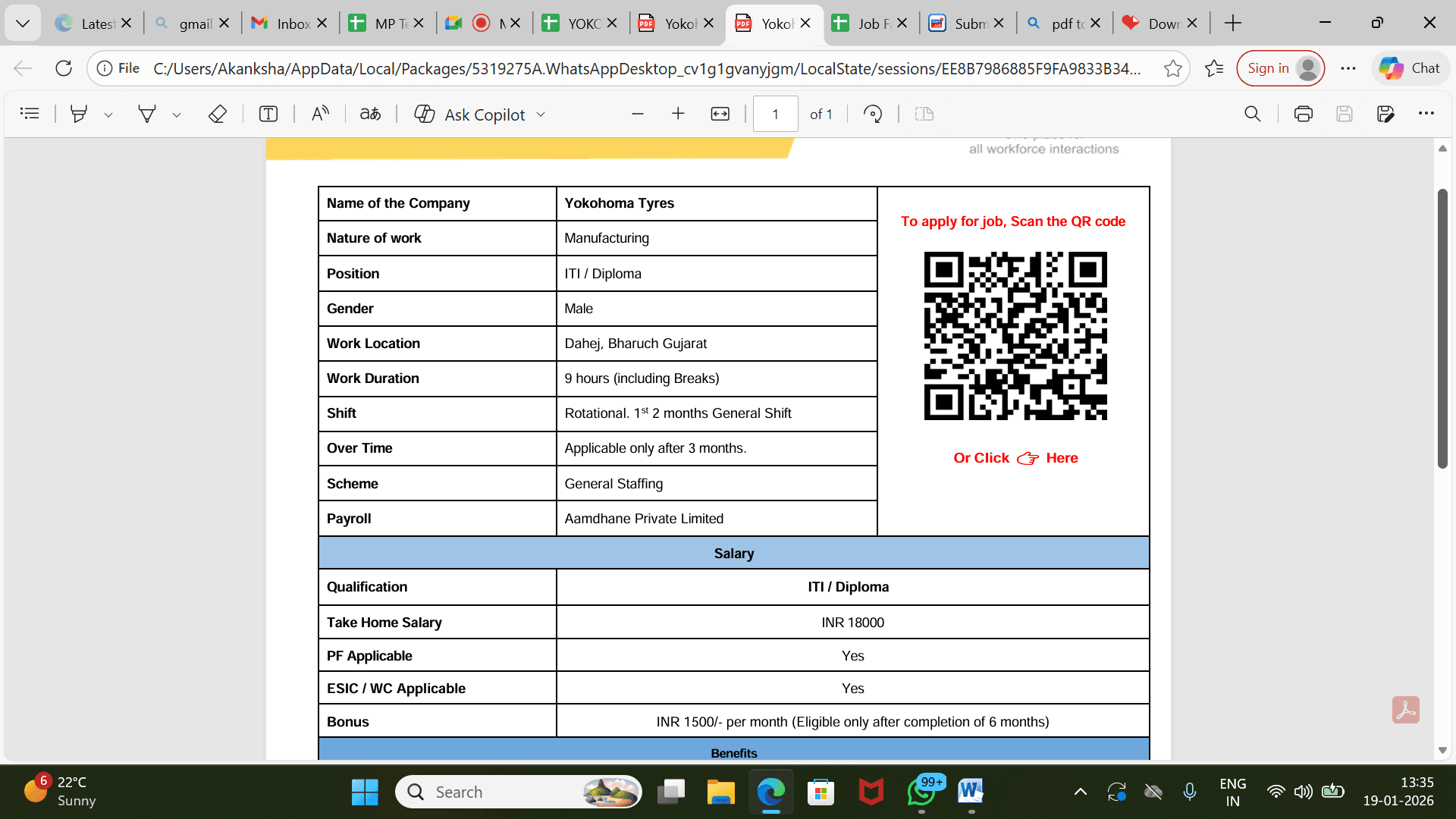 Yokohoma Tyres New Job Vacancy Job Vacancy
