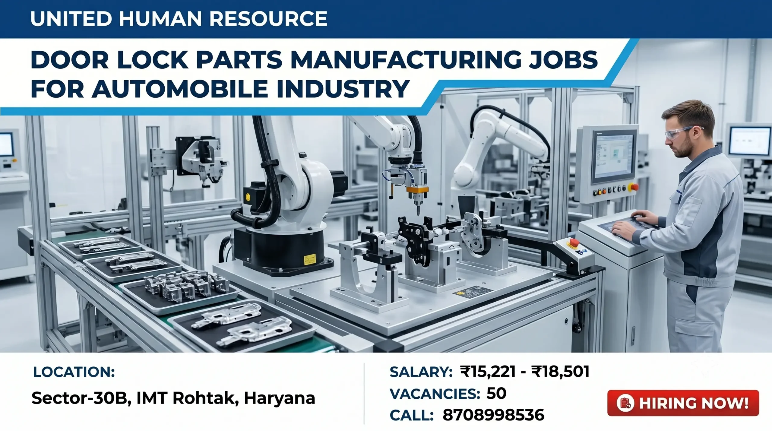 United Human Resource Rohtak Jobs – Helper & Operator भर्ती 2026