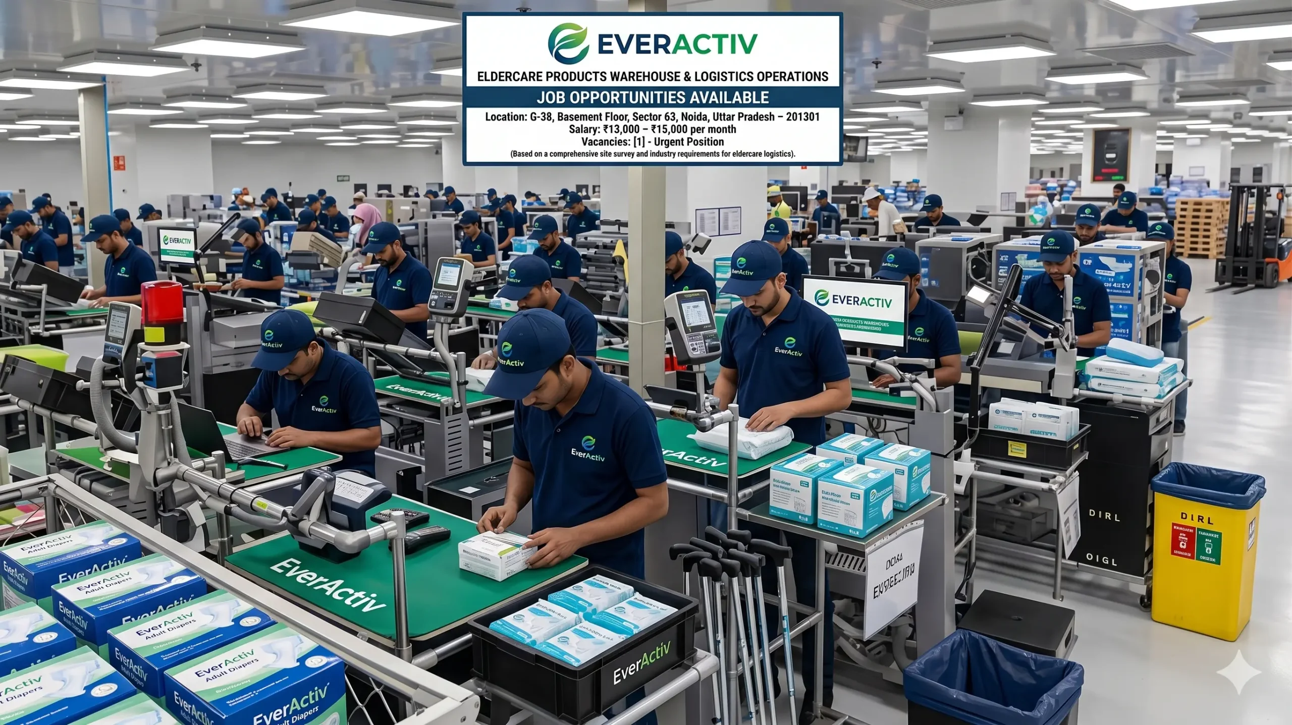 EverActiv Packing Boy Recruitment 2026 – Noida Job Vacancy