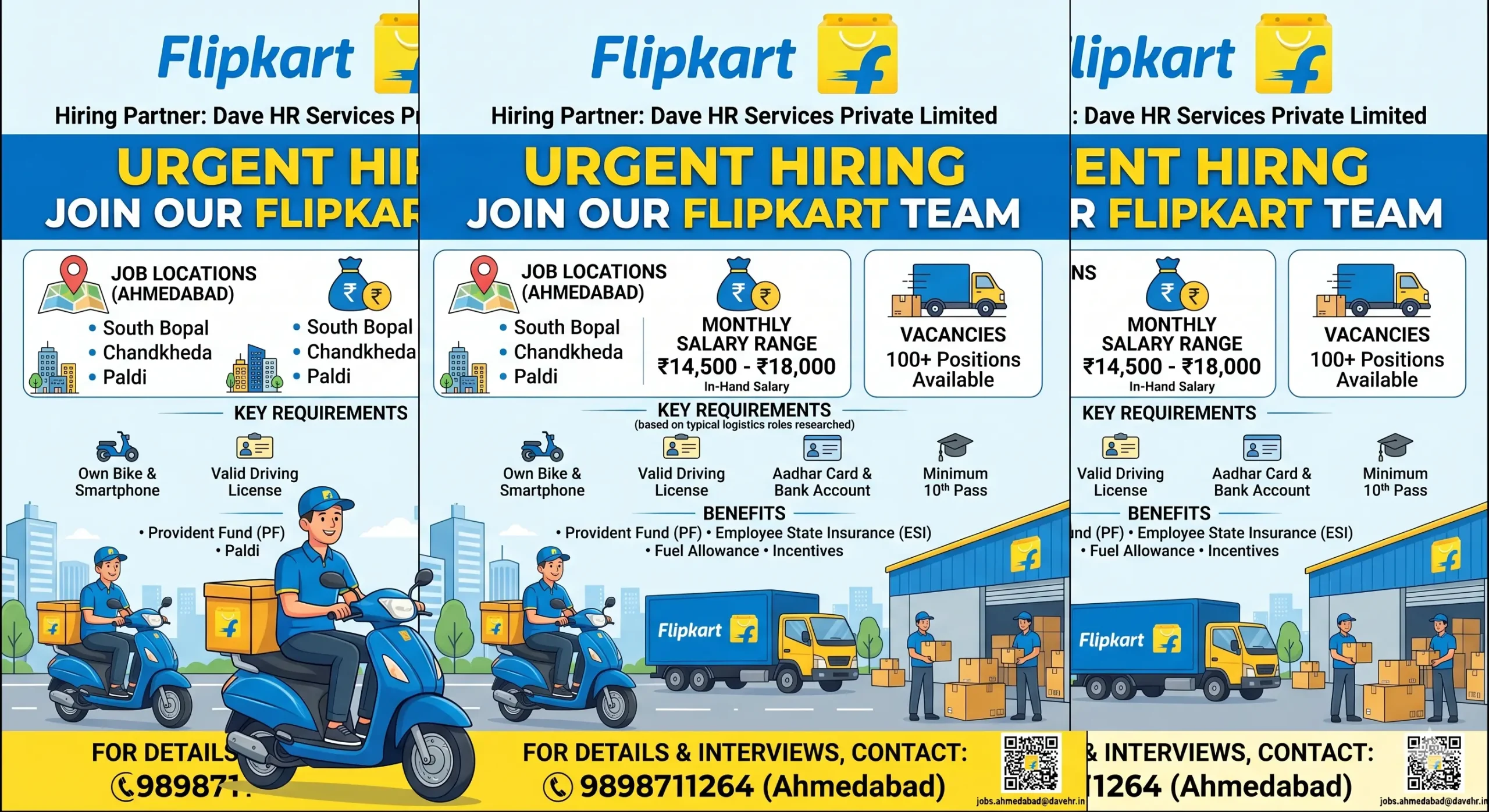 Flipkart Recruitment 2026 | Store Associate & Helper Jobs in Ahmedabad