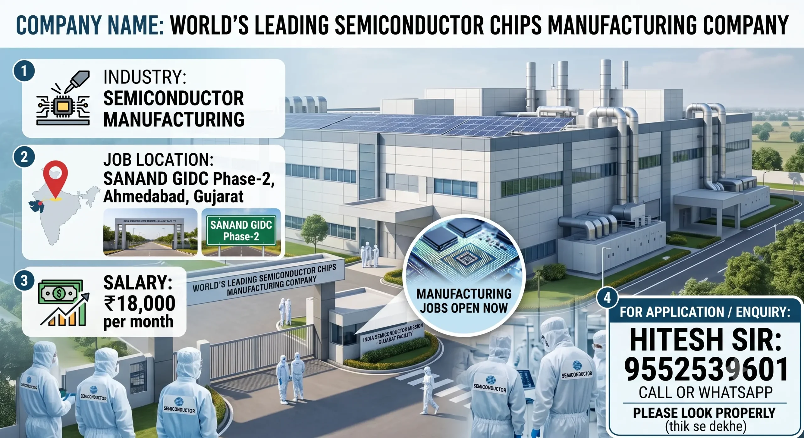 World’s Leading Semiconductor Company Recruitment 2026 | Diploma NAPS Apprentice Jobs