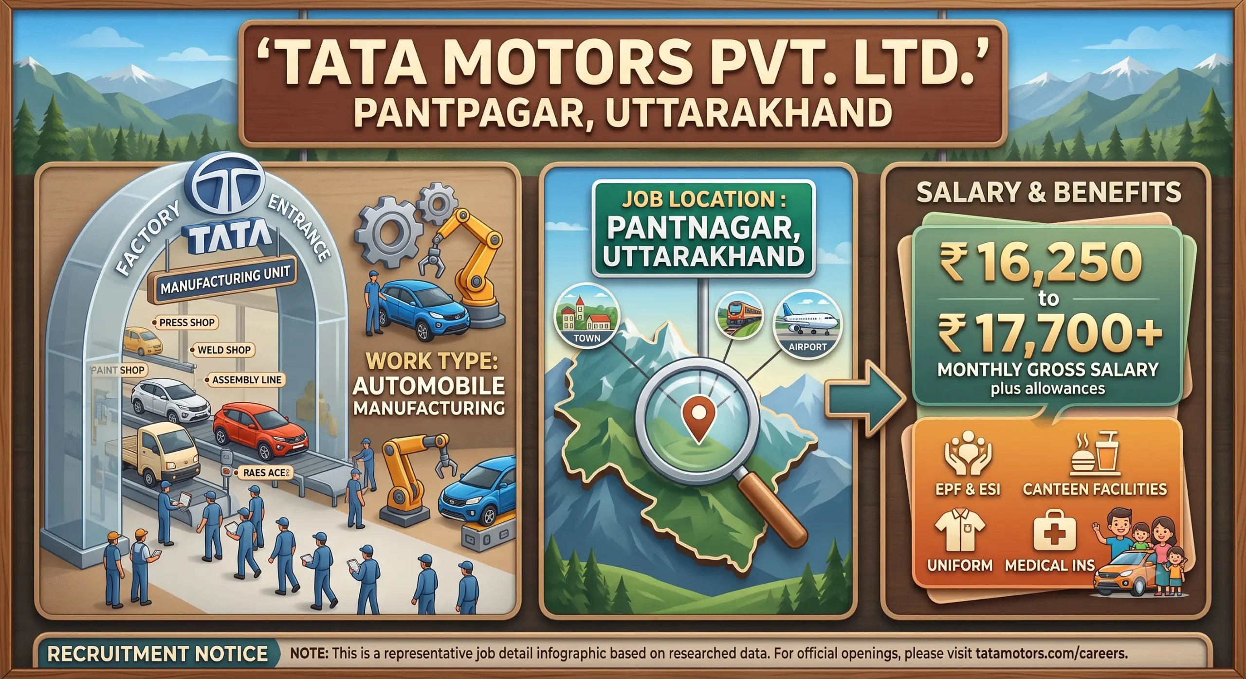 Tata Motors Recruitment 2026 | ITI Apprentice & Temporary Operator Jobs