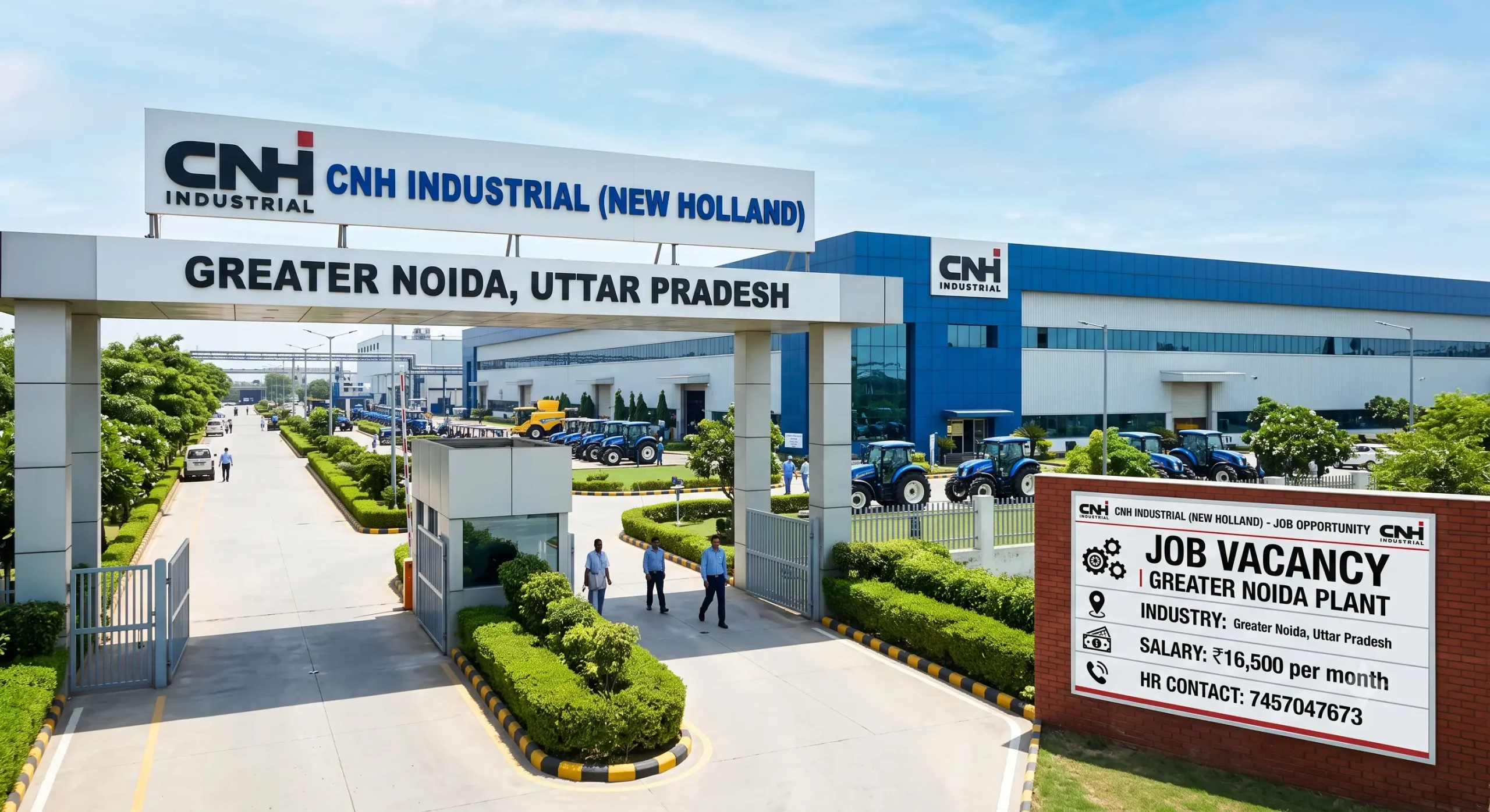 CNH Industrial New Holland Recruitment 2026 | Quality Inspector Jobs in Greater Noida