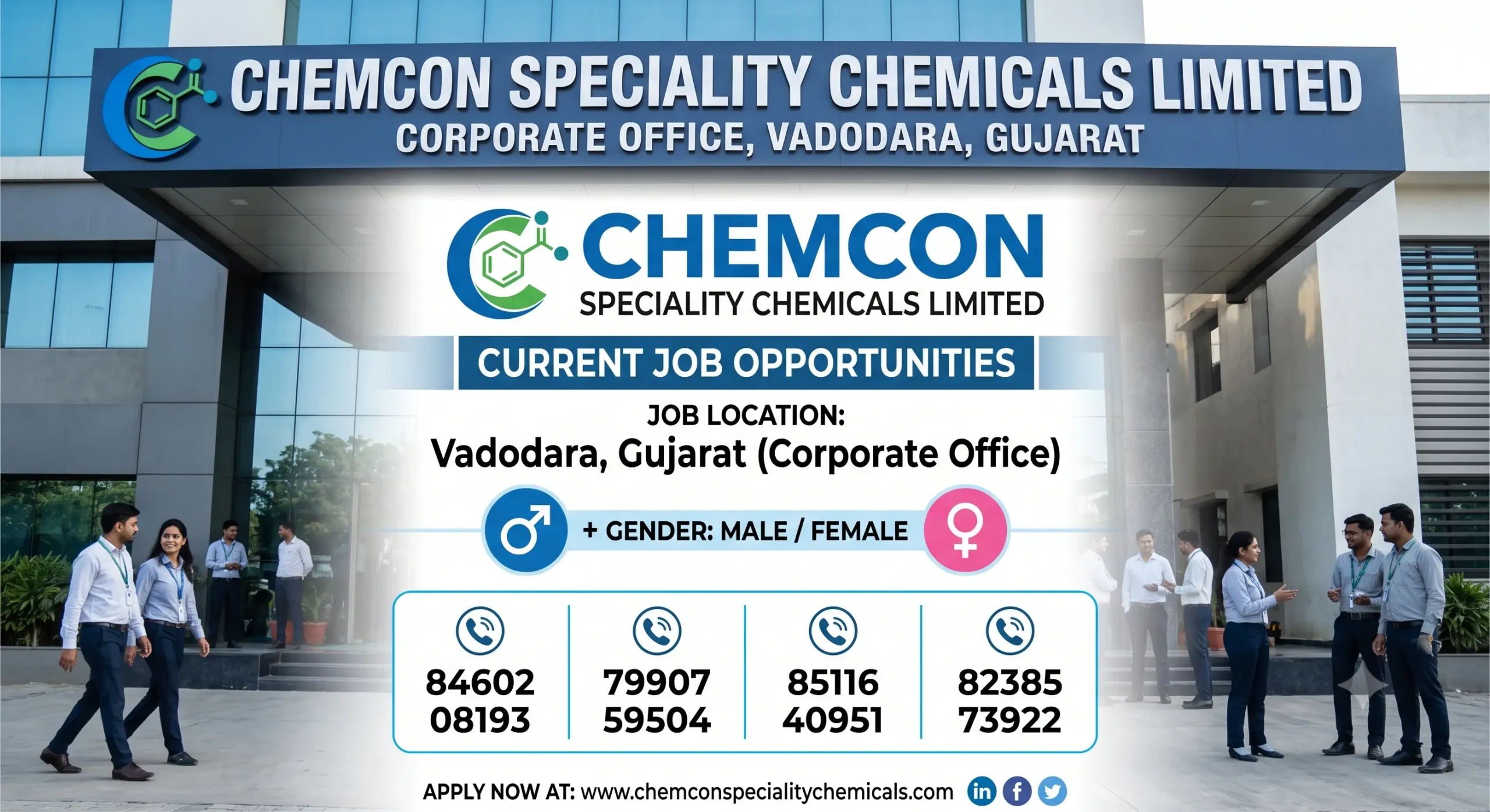 Chemcon Speciality Chemicals Recruitment 2026 | Accounts & ERP Executive Vacancy