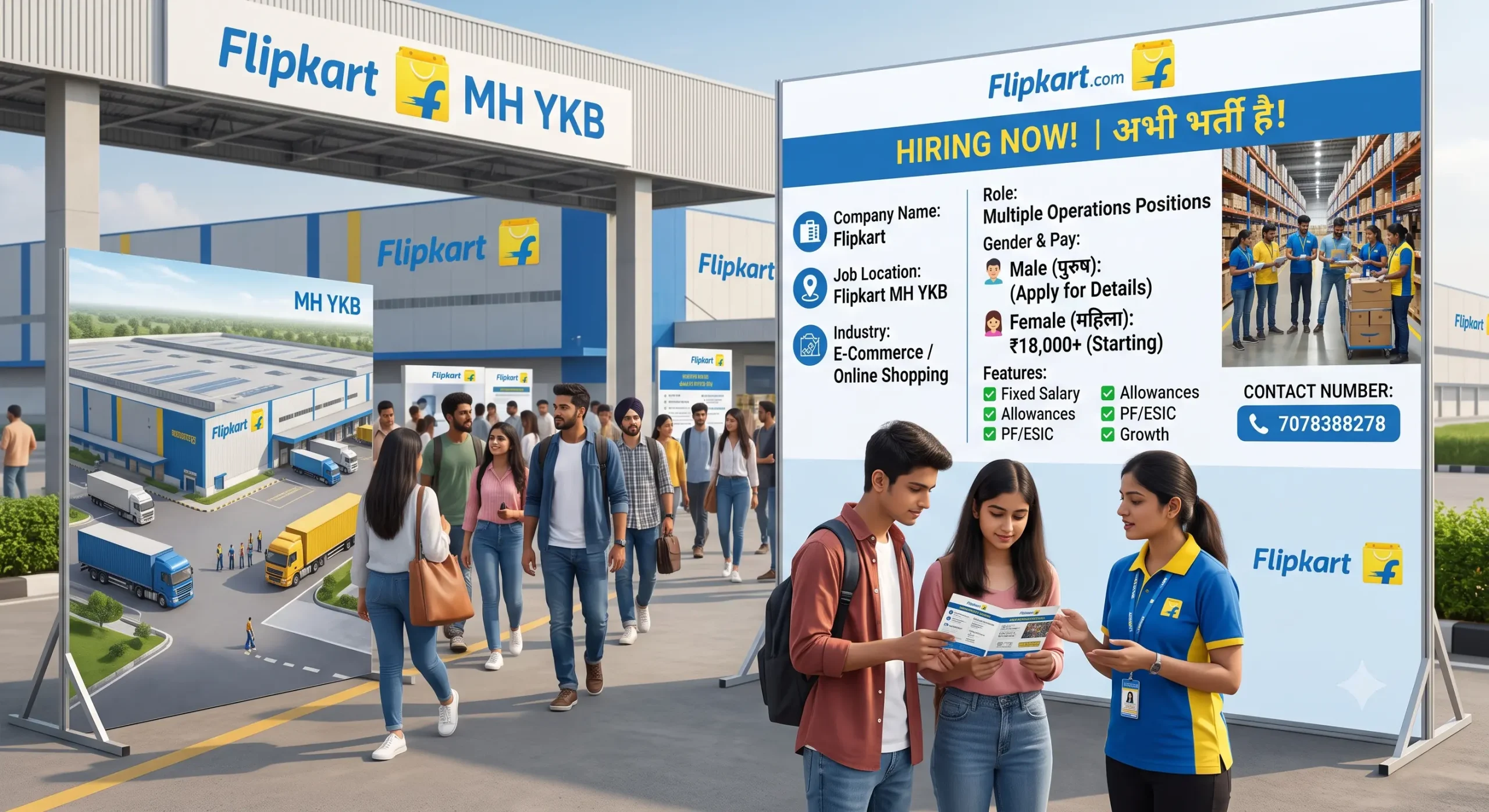 Flipkart Recruitment 2026 | Assistant & NAPS Trainee Jobs